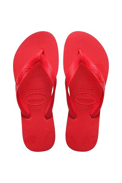 Havaianas شبشب للجنسين باللون الأحمر الداكن