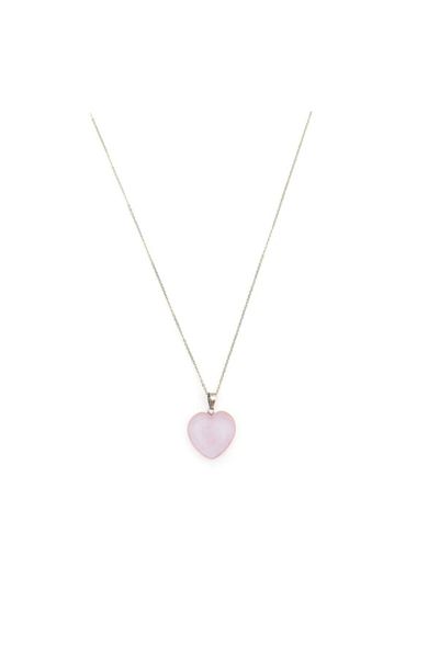 Mystic Energy Natural Stone Rose Quartz Heart Cut Whether Pendant or Keychain |   Gift Natural Stone