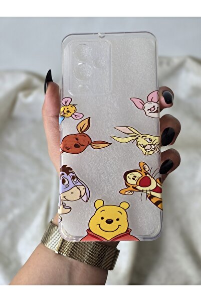 SUPER FRAME حافظة هاتف شفافة مطبوعة متوافقة مع General Mobile GM 24 PRO