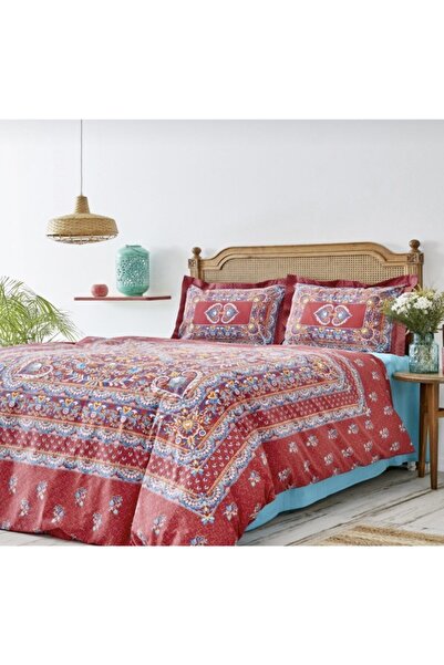Karaca Home Mihver Pano 100% Cotton Double Duvet Cover Set