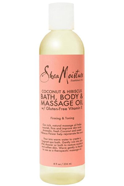 Shea Moisture Coconut & Hibiscus Masaj Yağı 236ml