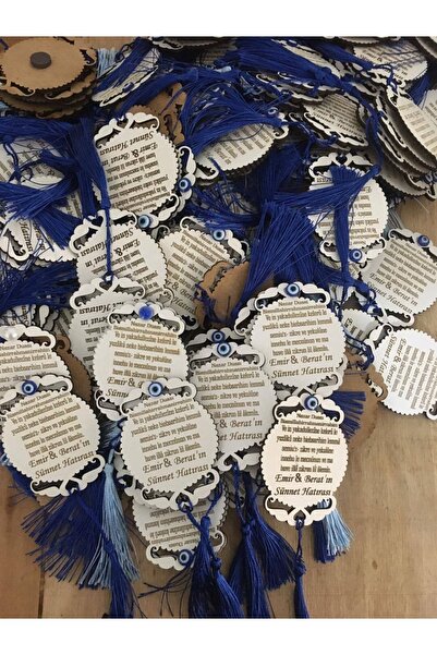 Evsay Sünnet Hatırası Mağnet Hediyelik Sünnet Hatırası 30 Adet