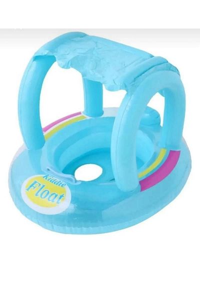 St Morritz Inflatable Canopy Baby Float Baby Ring Baby Float Baby Ring with Seat