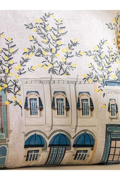 LC Waikiki Κάλυμμα μαξιλαριού με εμπριμέ γέμιση 45x45 cm