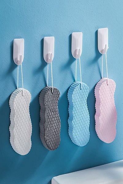 safestore Soft Sponge Body Scrub Skin Cleanser Dead Skin Remover Exfoliating Scrub Washcloth