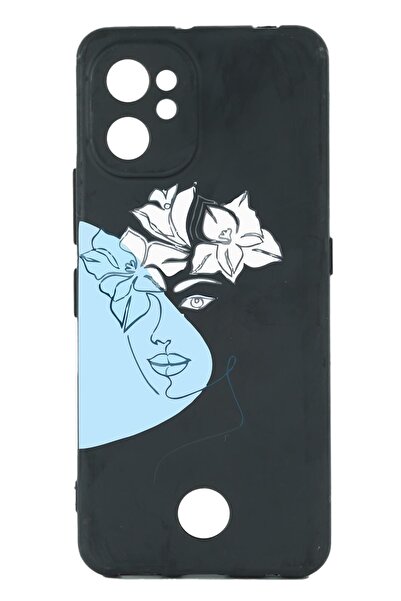 Reeder S19 Max Pro Baskılı Ve Kamera Korumalı Siyah Renk Silikon Kılıf