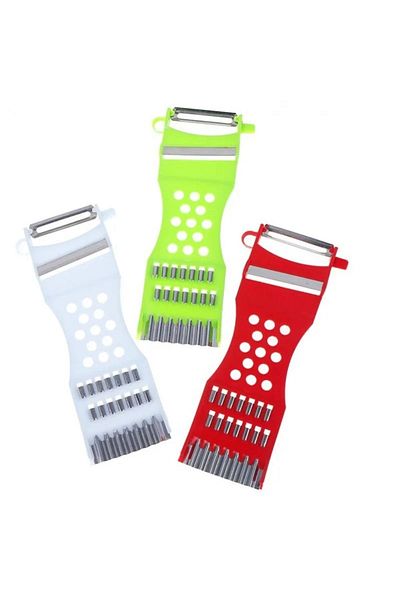 safestore 5 in 1 Multifunctional Vegetable Fruit Peeler Slicer 5 in 1 Grater Garlic Masher