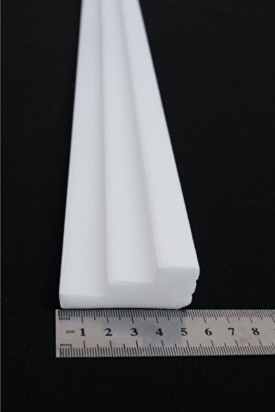 Europiyer 5,5 Cm Genişliğinde Köpük Bordür Dekoratif Duvar Çıtası, Ep-150 T (1 METRE)