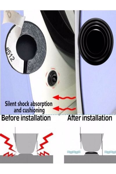 safestore Car Door Anti-Sound and Shock Absorbing Pad Apparatus