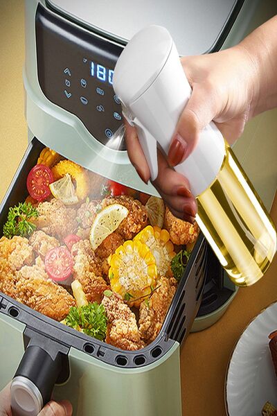 safestore Airfryer Sprey Cam Yağlık Yağdanlık Yağ Püskürtücü Şık Tasarımlı Ma...