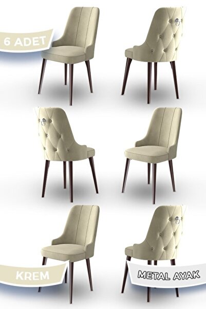 Canisa Newa Serisi, 1.sınıf Babyface Kumaş Kahve Metal Ayaklı Gümüş Halkalı, ...