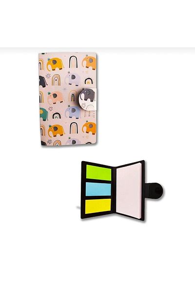 ileri grup Mini Pocket Adhesive Notebook (Memo Pad) (Elephant)