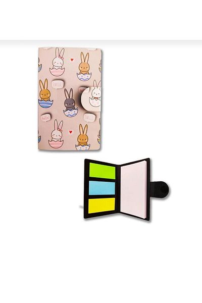 ileri grup Mini Pocket Adhesive Notebook (Memo Pad) (Rabbit)