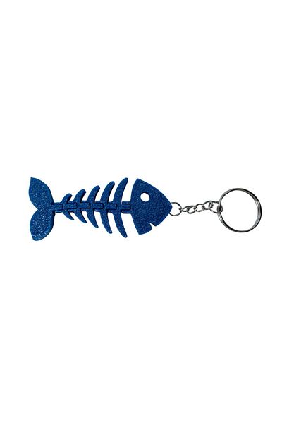 Tesseract Navy Blue Movable Anchovy Keychain