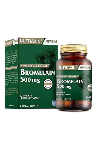 Nutraxin Bromelain 500 Mg - 60 Tablets
