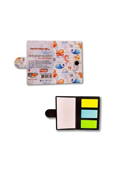 ileri grup Mini Pocket Adhesive Notebook (Memo Pad)