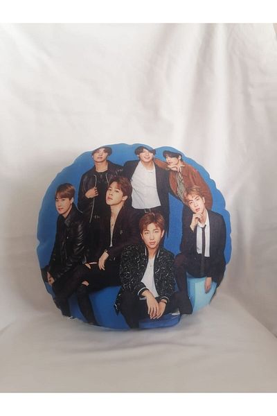 owl bag BTS kpop Group members - Patterned Design Pillow
