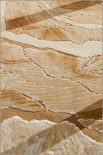 Rugs Modern Halı Covor cu țesătură cu model de bușteni vechi de culoare maro,...