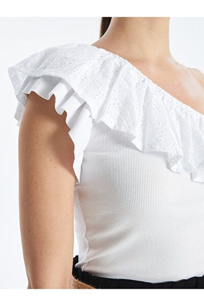 LC Waikiki Γυναικεία μπλούζα με κεντητή μονή ώμου LCW Tassel