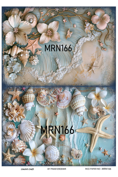 LİNEART Mrn166 Model Marine Brass Decopage - 30*42 cm