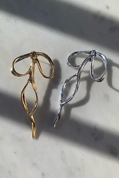 PSGT K14 Fiyonk Kurdele Küpe - 5cm