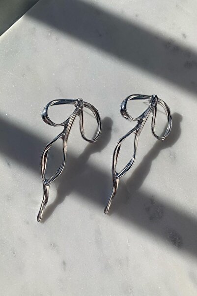 PSGT K14 Fiyonk Kurdele Küpe - 5cm