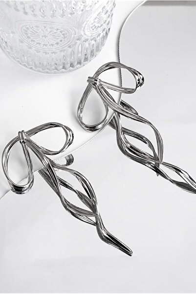 PSGT K14 Fiyonk Kurdele Küpe - 5cm