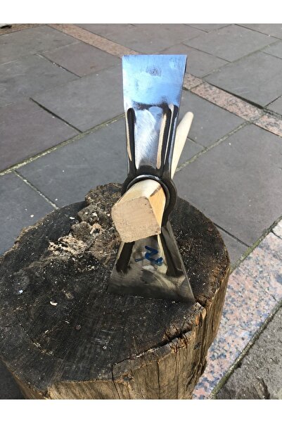 Cide El Yapımı Saplı Iki Taraflı Bahçe Kazması