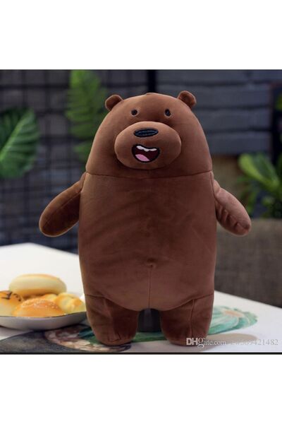 SHIVA Gift & More Kafadar Ayılar Boz Ayı We Bare Bears peluş oyuncak uyku ve ...