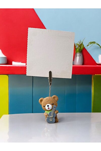 Perazayn Çello Sevimli Ayıcık Fotoğraf Not Tutucu