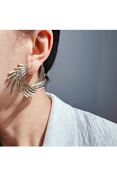 PSGT K59 Yeni Trend Tropicana Küpe Melek Kanadı Küpe