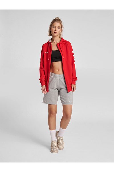 hummel HMLGO BAUMWOLLE ZIP HOODIE DAMEN
