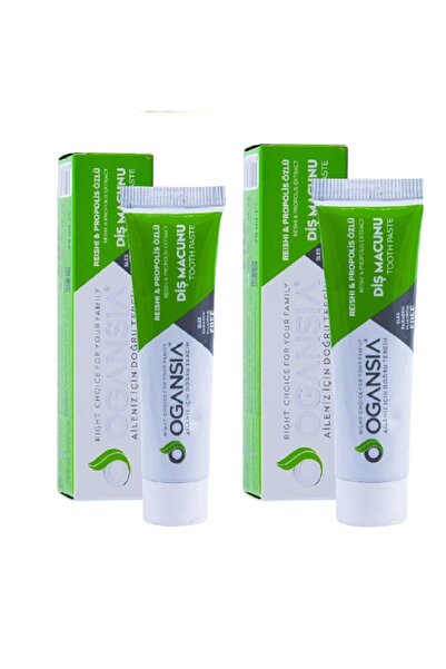 OGANSIA Propolis Ve Çay Ağacı Özlü Diş Macunu 2 Adet 75 ml