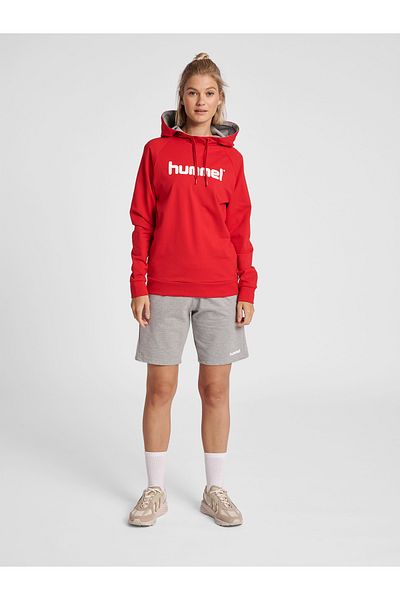 hummel HMLGO BAUMWOLLE LOGO HOODIE DAMEN