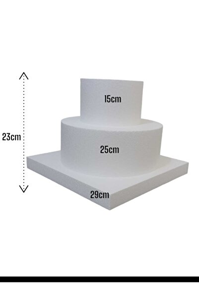 Strafor Maket Pasta 29x29x3 - 25x10 - 15x10