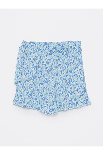 LC Waikiki XSIDE Elastic Waist Floral Women's Shorts Skirt