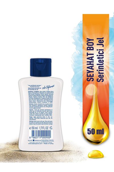 Eda Taşpınar Travel Size Set Mini After Sun Cooling Gel -50ml