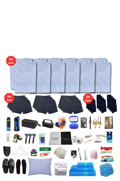 Mrc tactical 24'lü Denizci Her Şey Dahil Bedelli Askerlik Seti -fanila, Boxer...