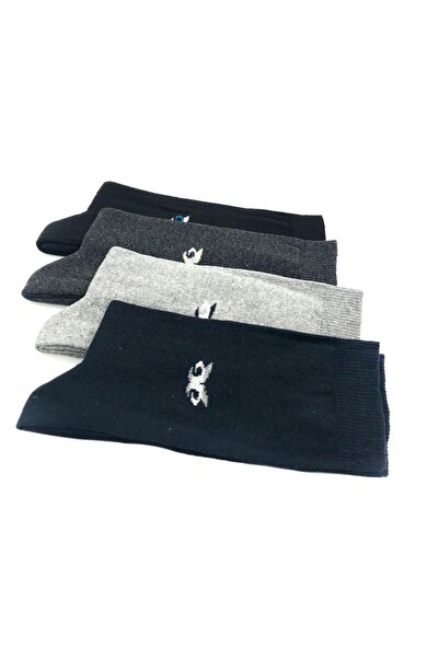Black Arden Socks Erkek Renkli Çorap 4'li Pamuklu Rahat Günlük Black Arden Socks