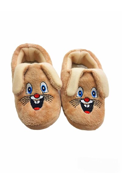 B.T. LADEN ÇORAP Kışlık Ev Tipi Tavşan Figürlü Sessiz Taban Çocuk Pandufu Bt-...