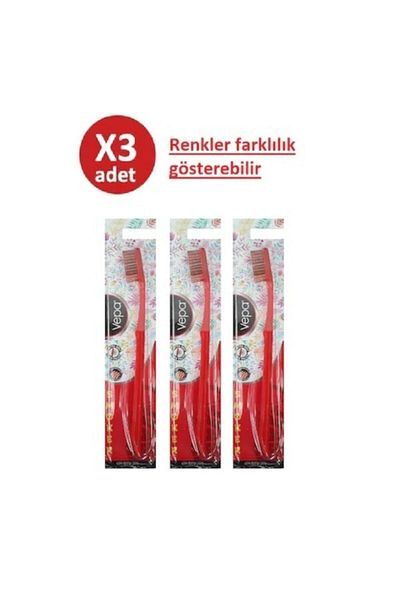 Vepa Smoker Toothbrush X 3 Pieces