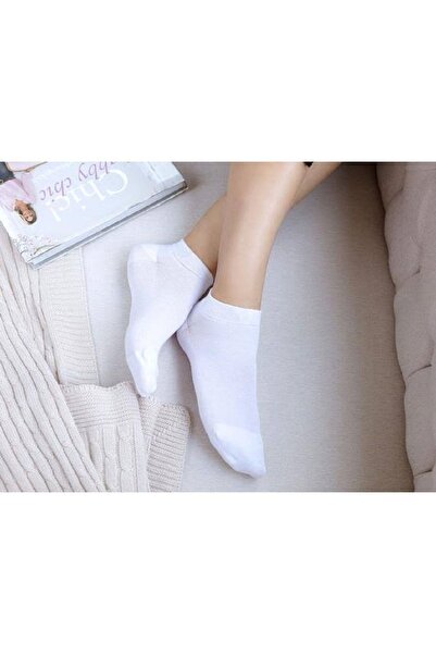 WALTAŞ Erkek Beyaz Patik Çorap 5'li Pamuklu Rahat Günlük Black Arden Socks