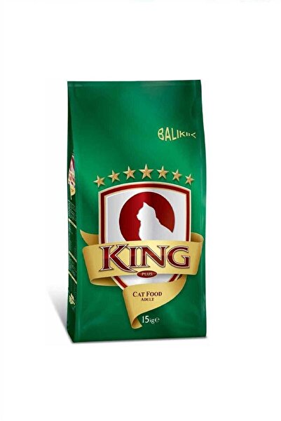 King Balıklı Yetişkin Kedi Maması - 15 kg