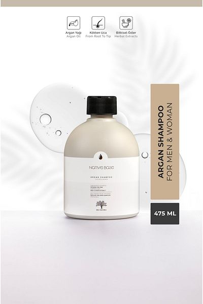 Native Base Nativebase - Argan Shampoo, Increases Hair Density