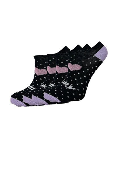 Black Arden Socks Çocuk Renkli Babet Çorap 1 Çift Pamuklu Rahat Günlük Black ...