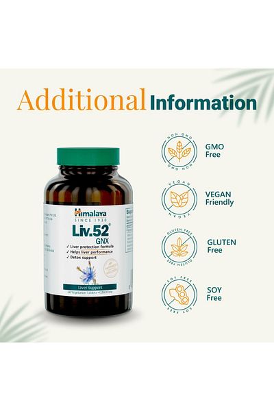Himalaya Herbals Himalaya Liv52 Gnx 60 Tablets