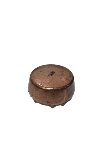 U.M.T Bakır Rengi Metal Kül Uçurmaz Küllük Kültablası Kül Tablası