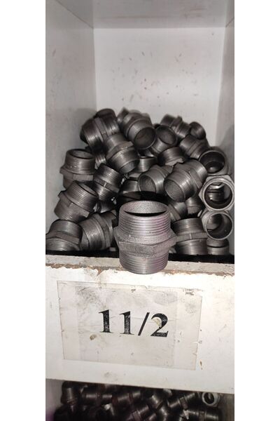 11/2" Siyah Nipel (10 lu Paket)