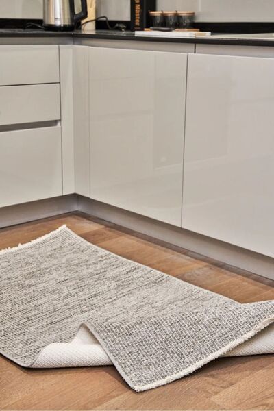 Apex PANDORA 2414 AÇIK GRİ DEKORATİF MAKİNE HALISI