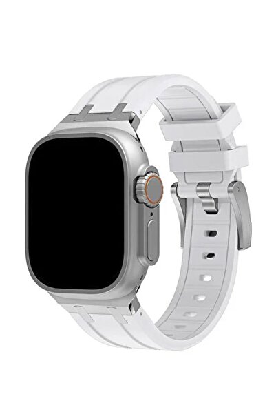 Sonic Apple watch Ultra uyumlu Royal loop silikon kordon Apple Watch Seri ultra